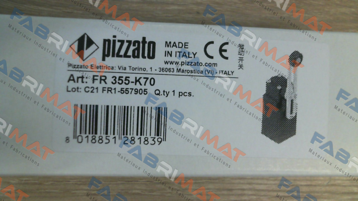 FR 355-K70 Pizzato Elettrica