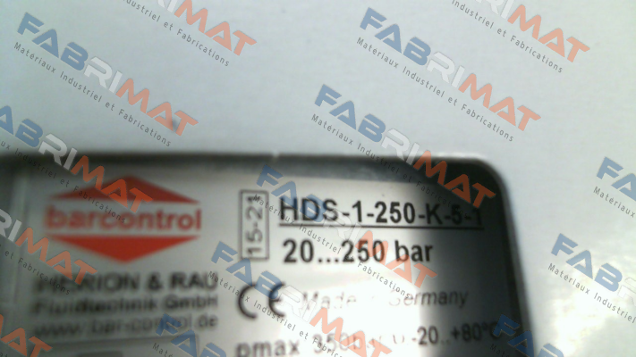 HDS-1-250-K-5-1 (Artikel: 1201264) Barcontrol