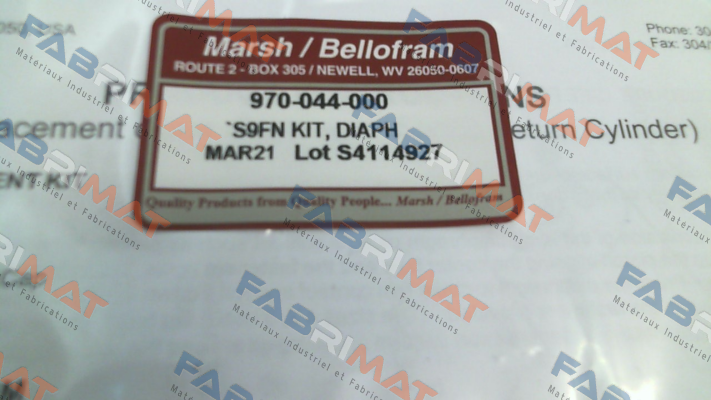 970-044-000 Bellofram