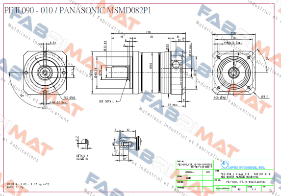 90090PEII090-010 Apex Dynamics