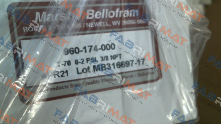 960-174-0001 Bellofram