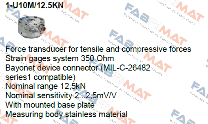 1-U10M/1.25KN Hbm