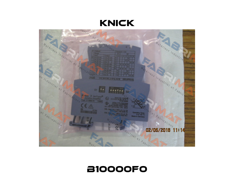 B10000F0 Knick