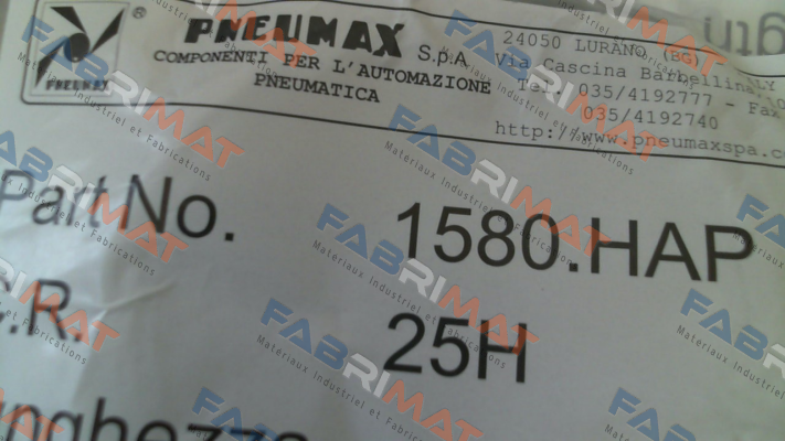 1580.HAP Pneumax