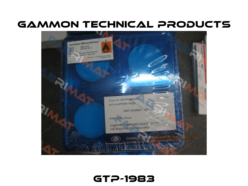 GTP-1983 Gammon Technical Products