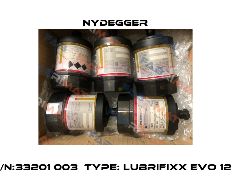 P/N:33201 003  Type: LUBRIFIxx EVO 120 Nydegger