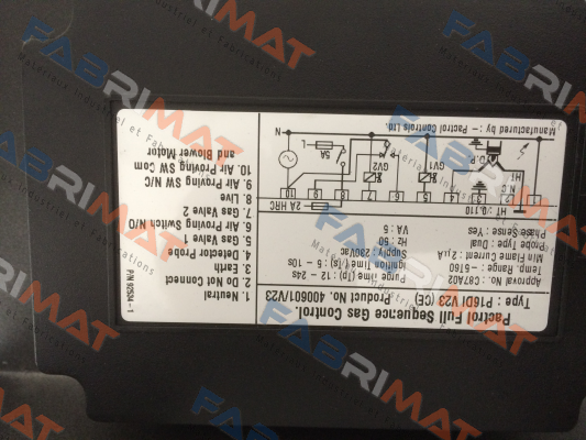 PAC40035 - P 16 DI Dual  Pactrol