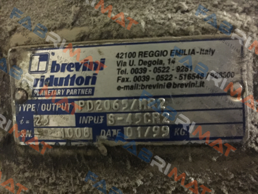 PD2065/MR2/25/S-45CR2 (1113032)  Brevini