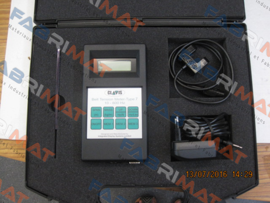 Type 7 acoustic belt meter  Clavis