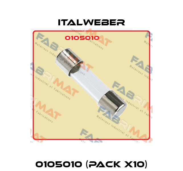0105010 (pack x10) Italweber