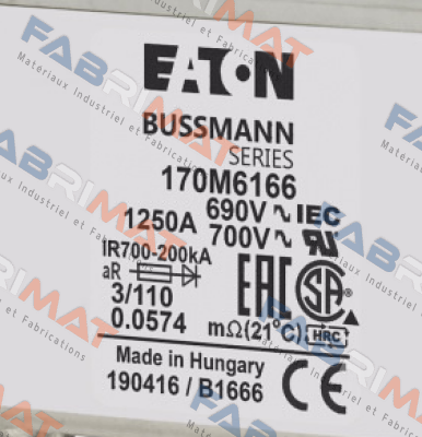 170M6166 BUSSMANN / EATON