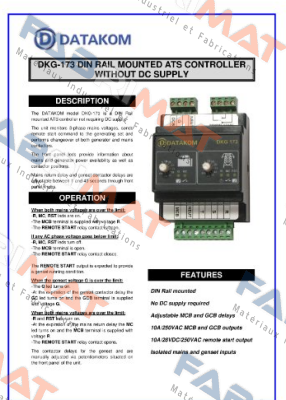 DKG – 173 DATAKOM