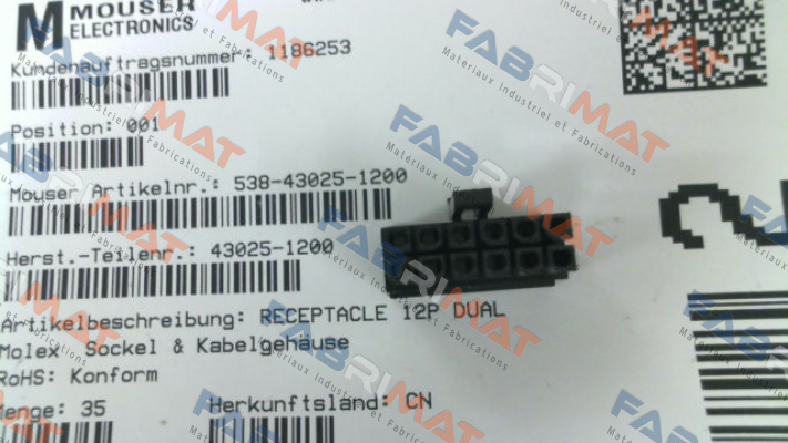 43025-1200 Molex