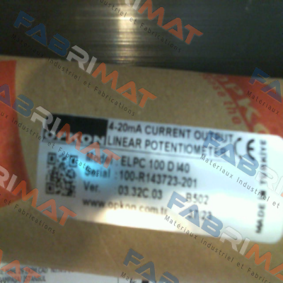 ELPC 100 D I40 C2 Opkon