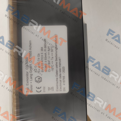 12.600580.4 / Exmonitor CO-1000 Bieler Lang